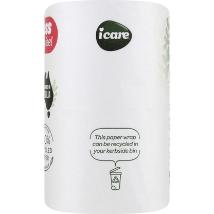 Icare 100% Recycled Double Length 3 Ply Toilet Tissue 6 Pack
