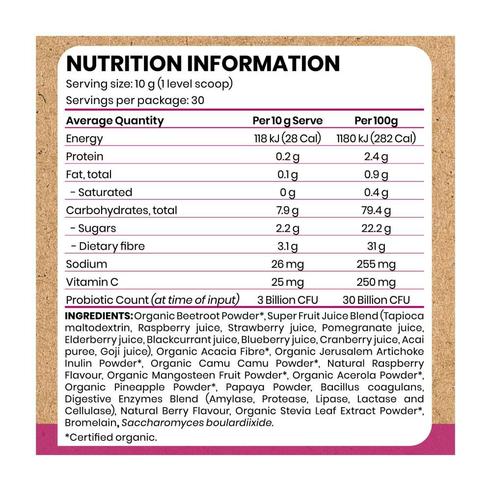 Braw Ultimate Reds + 30 Serves Berry - 300g