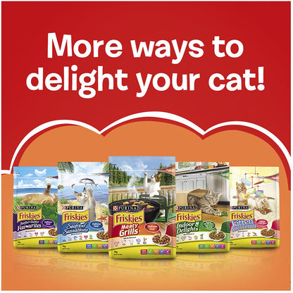 Friskies Adult Meaty Grills Dry Cat Food 1kg