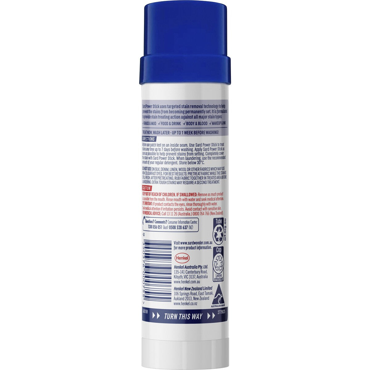 Sard Stain Remover Stick Each