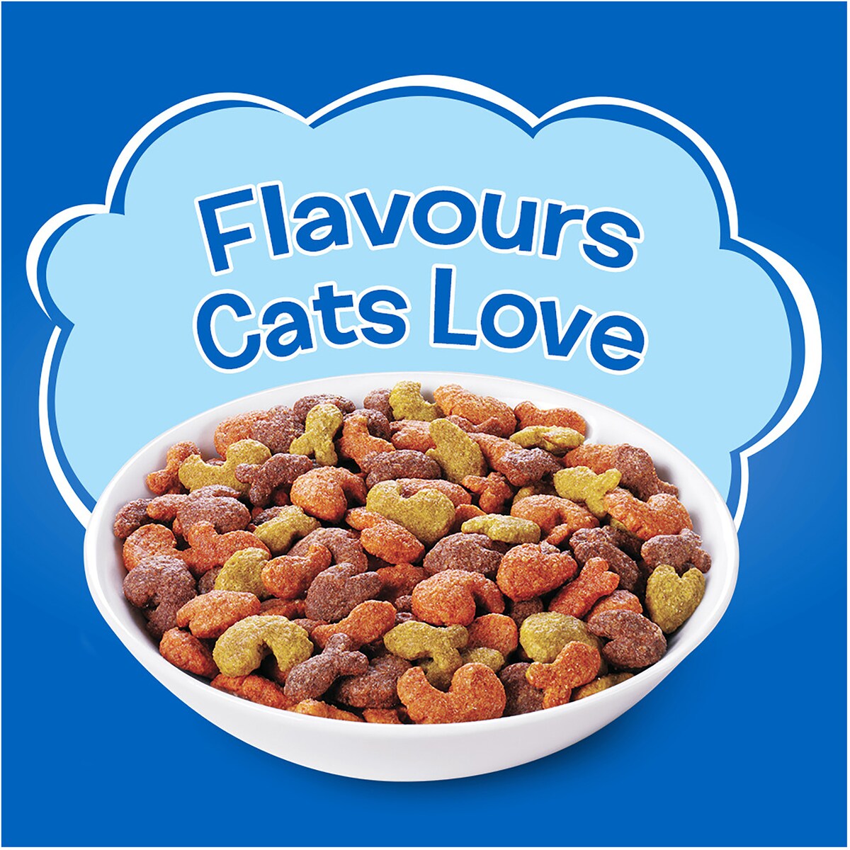 Friskies Adult Seafood Sensations Dry Cat Food 1kg