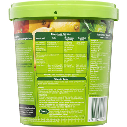 Scotts Osmocote Plus Organics 800g