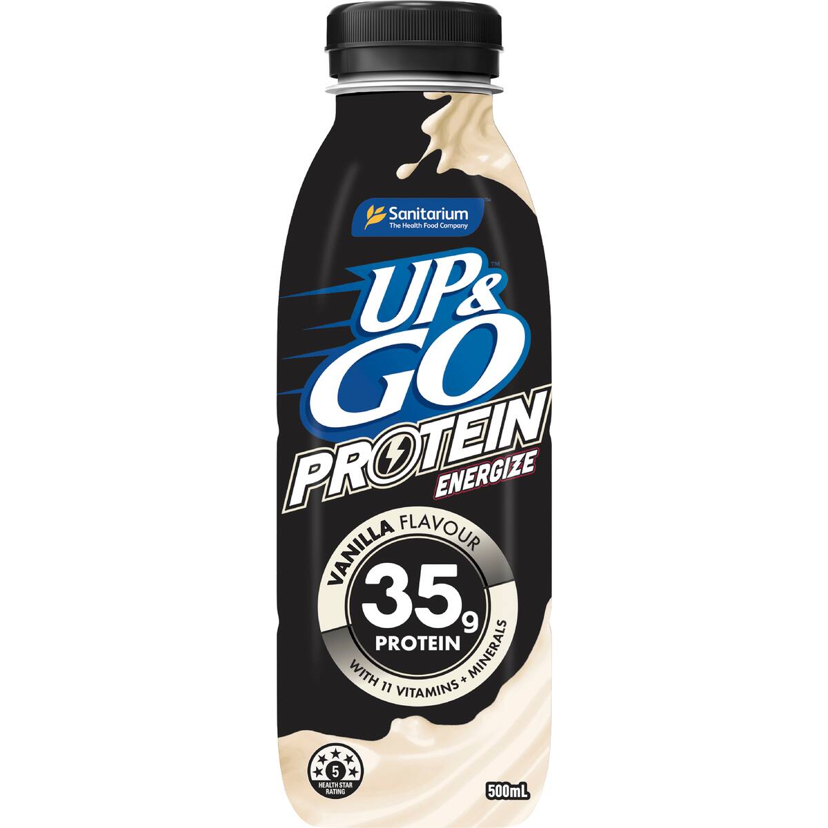 Up&go Protein Energize Vanilla Milk 500ml