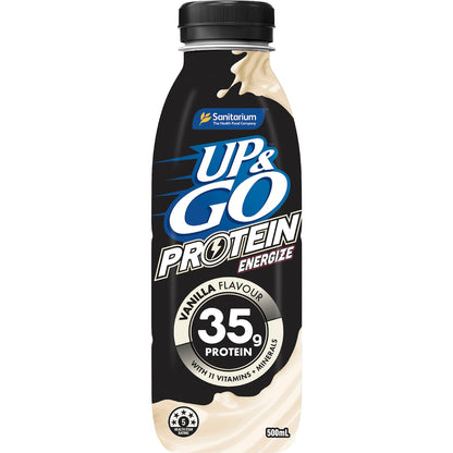 Up&go Protein Energize Vanilla Milk 500ml