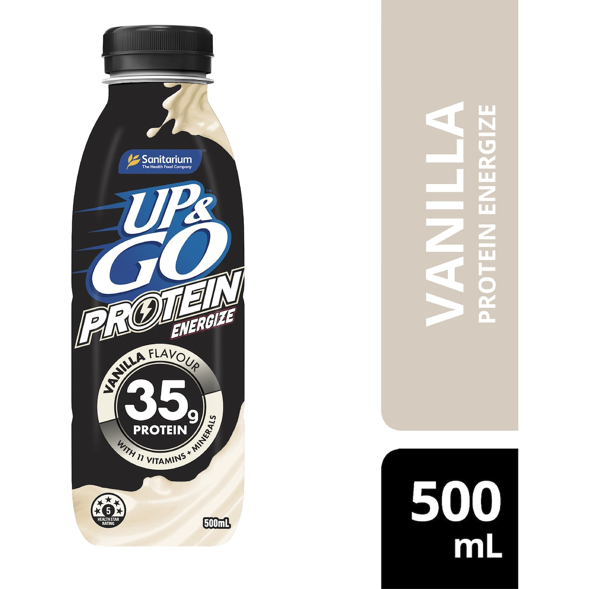Up&go Protein Energize Vanilla Milk 500ml