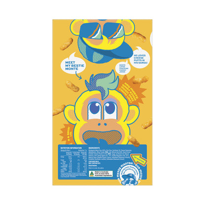 Messy Monkey Cheese Puffs - 102g