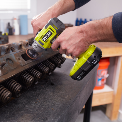 Ryobi Detail Polisher Sander - 18V ONE+ - 2-in-1 - 75mm & 50mm - Tool Only