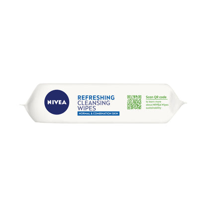 Nivea Refreshing Cleansing Wipes - 25 pack