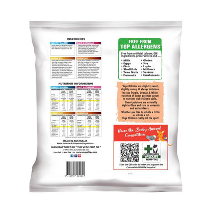 Vege Sweet Potato Nibbles Multipack Chips 10x15g - 150g