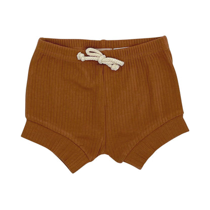 Love All Ways Short Sleeve Ribbed Lounge Set - Iced Latte - 3-6 Months - 1 pack