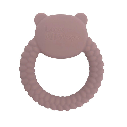 Love All Ways Braided Silicone Teether Musk - 1 pack