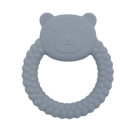 Love All Ways Braided Teether Silicone Cloud Grey - 1 pack