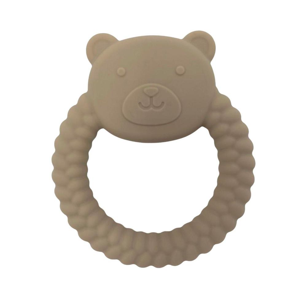 Love All Ways Braided Silicone Teether Caramel - 1 pack