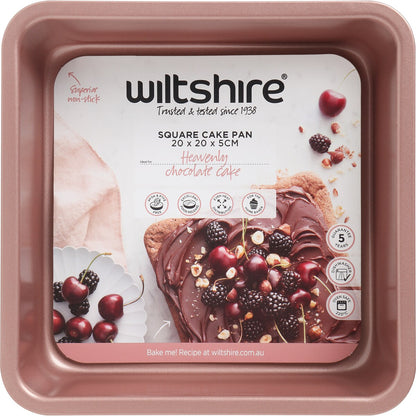 Wiltshire Rose Gold Square Pan Each