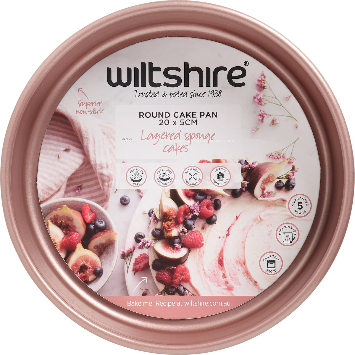 Wiltshire Rose Gold Round Pan Each