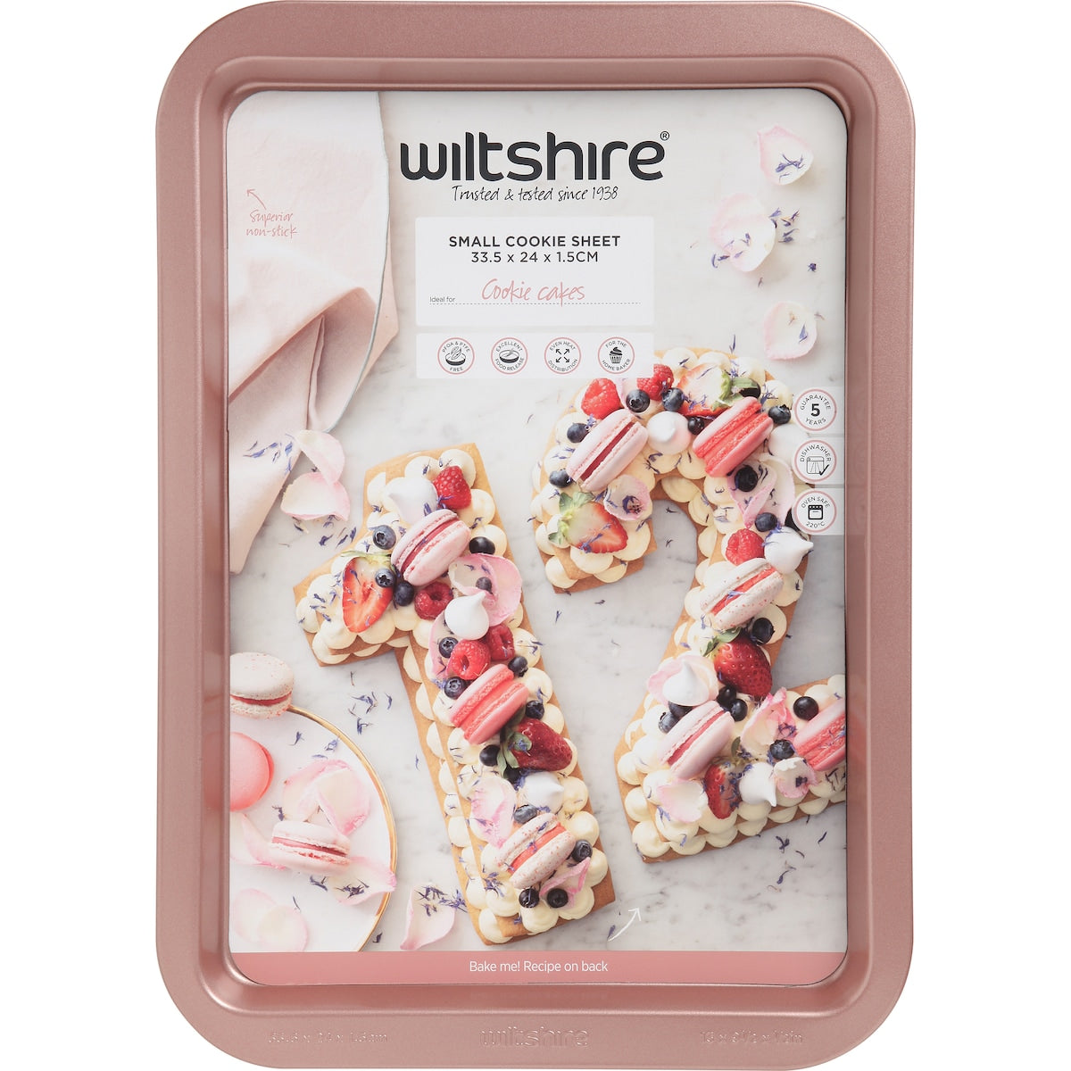 Wiltshire Rose Gold Cookie Sheet Each