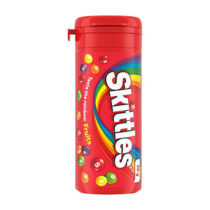 Skittles Fruits Chewy Lollies Snack Tube - 30g
