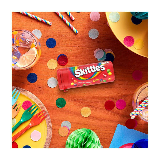 Skittles Fruits Chewy Lollies Snack Tube - 30g