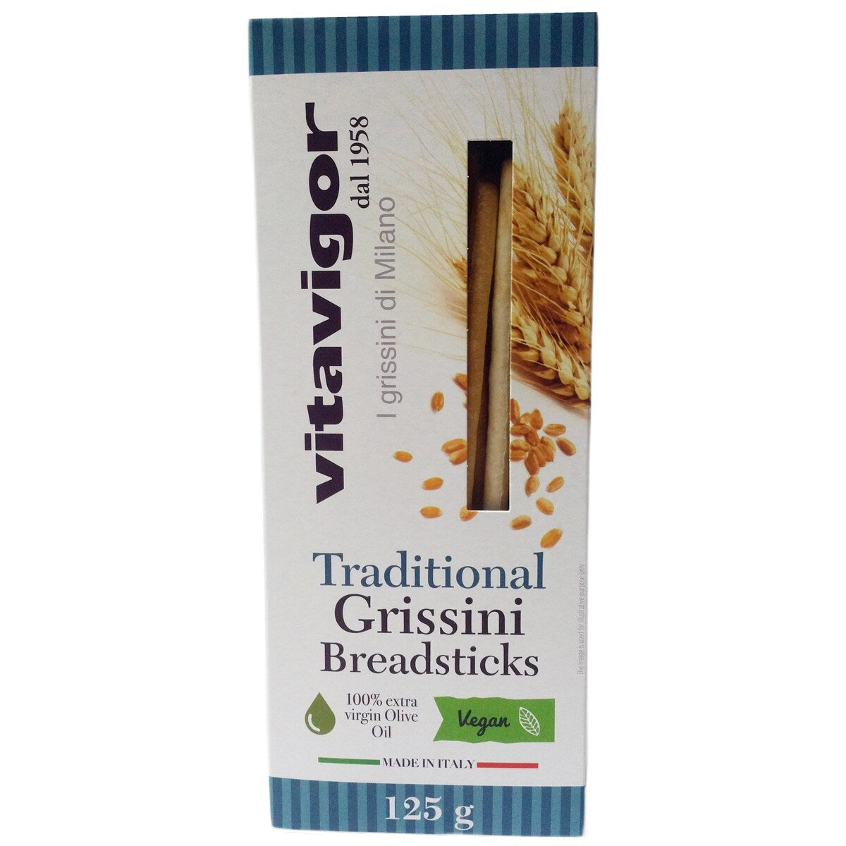 Vita Vigor Bread Sticks Grissini Bread Sticks 125g