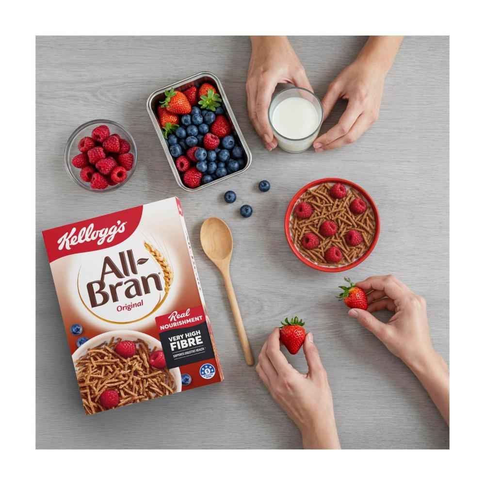 Kellogg's All-bran Original High Fibre Breakfast Cereal - 530g