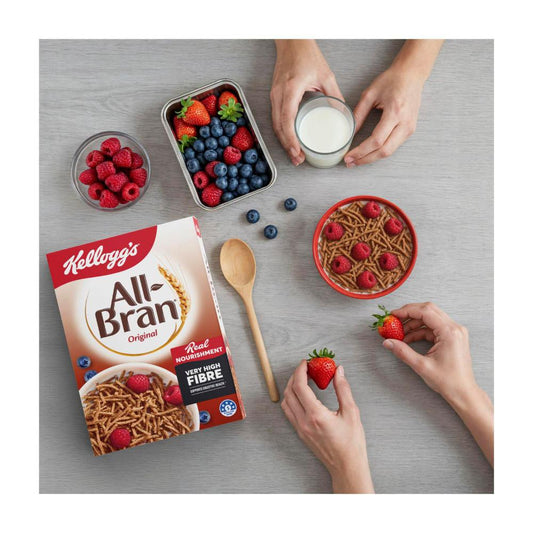 Kellogg's All-bran Original High Fibre Breakfast Cereal - 530g