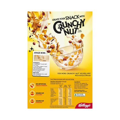 Kellogg's Cereal Corn Flakes Crunchy Nut - 380g