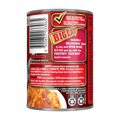 Heinz Big Eat Ravioli Bolognese - 410g