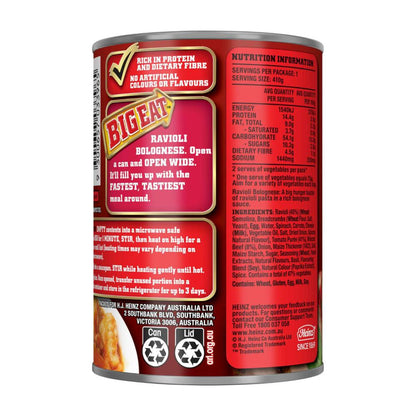 Heinz Big Eat Ravioli Bolognese - 410g