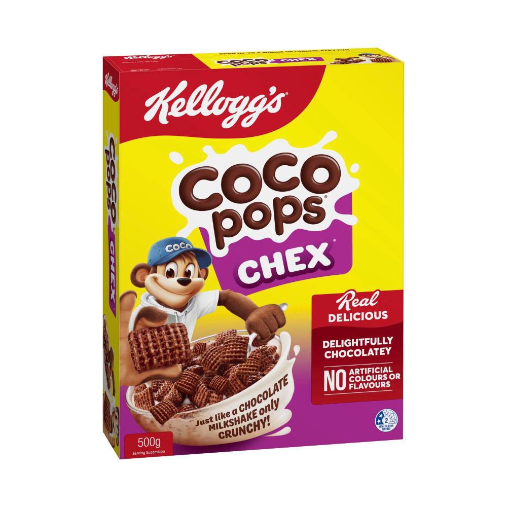 Kellogg's Coco Pops Chex Chocolatey Breakfast Cereal - 500g