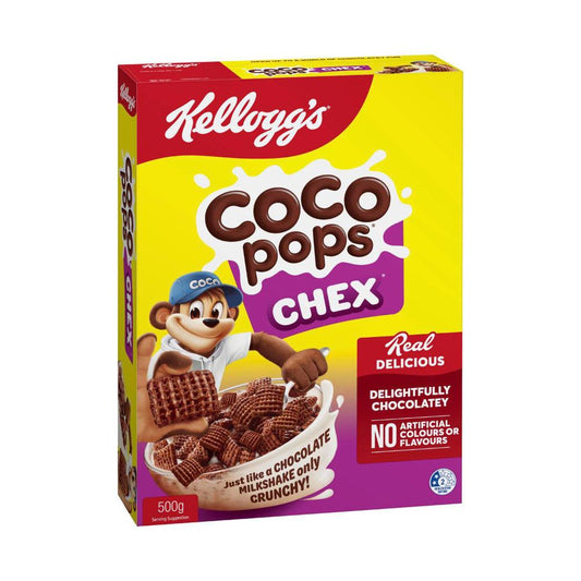 Kellogg's Coco Pops Chex Chocolatey Breakfast Cereal - 500g