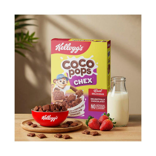 Kellogg's Coco Pops Chex Chocolatey Breakfast Cereal - 500g