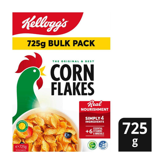 Kellogg's Corn Flakes Breakfast Cereal - 725g