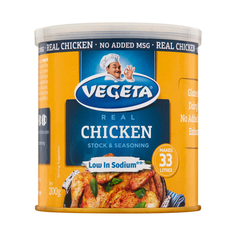 Vegeta Gluten Free Real Chicken Stock Powder Canned - 200g