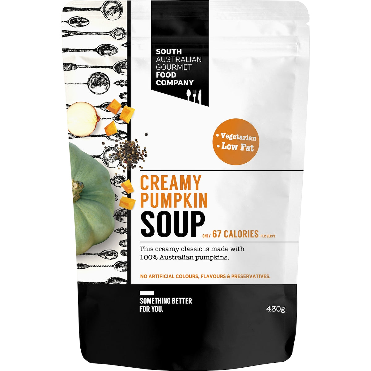 South Australian Gourmet Food Company Creamy Pumpkin Soup 430g