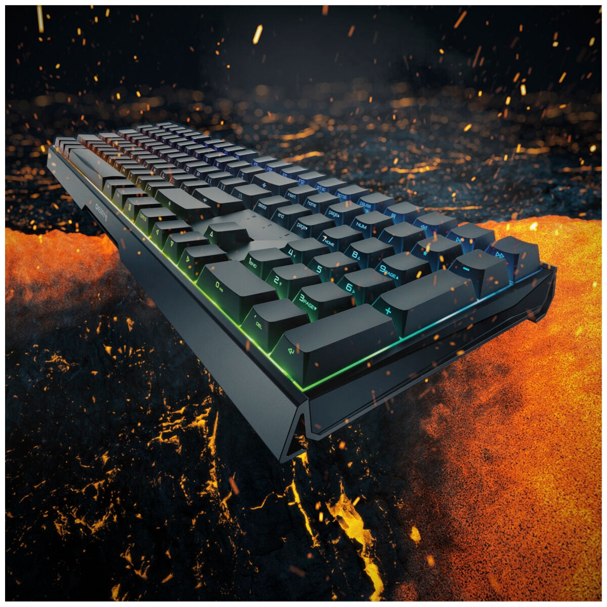 CHERRY MX 3.0S RGB Gaming Keyboard (Black) MX Black Switch G80-3874LUAEU-2