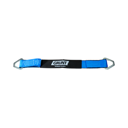 Grunt Heavy Duty Axle Strap - 50mm x 60cm - 4500kg - Black