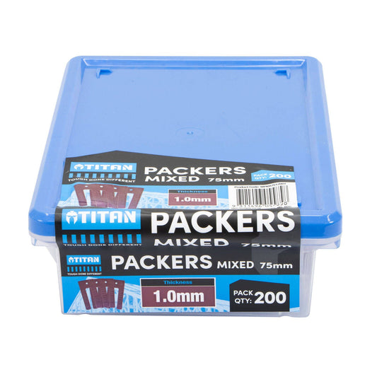 Titan Red Window Packers - 1 x 75mm - 200 Piece