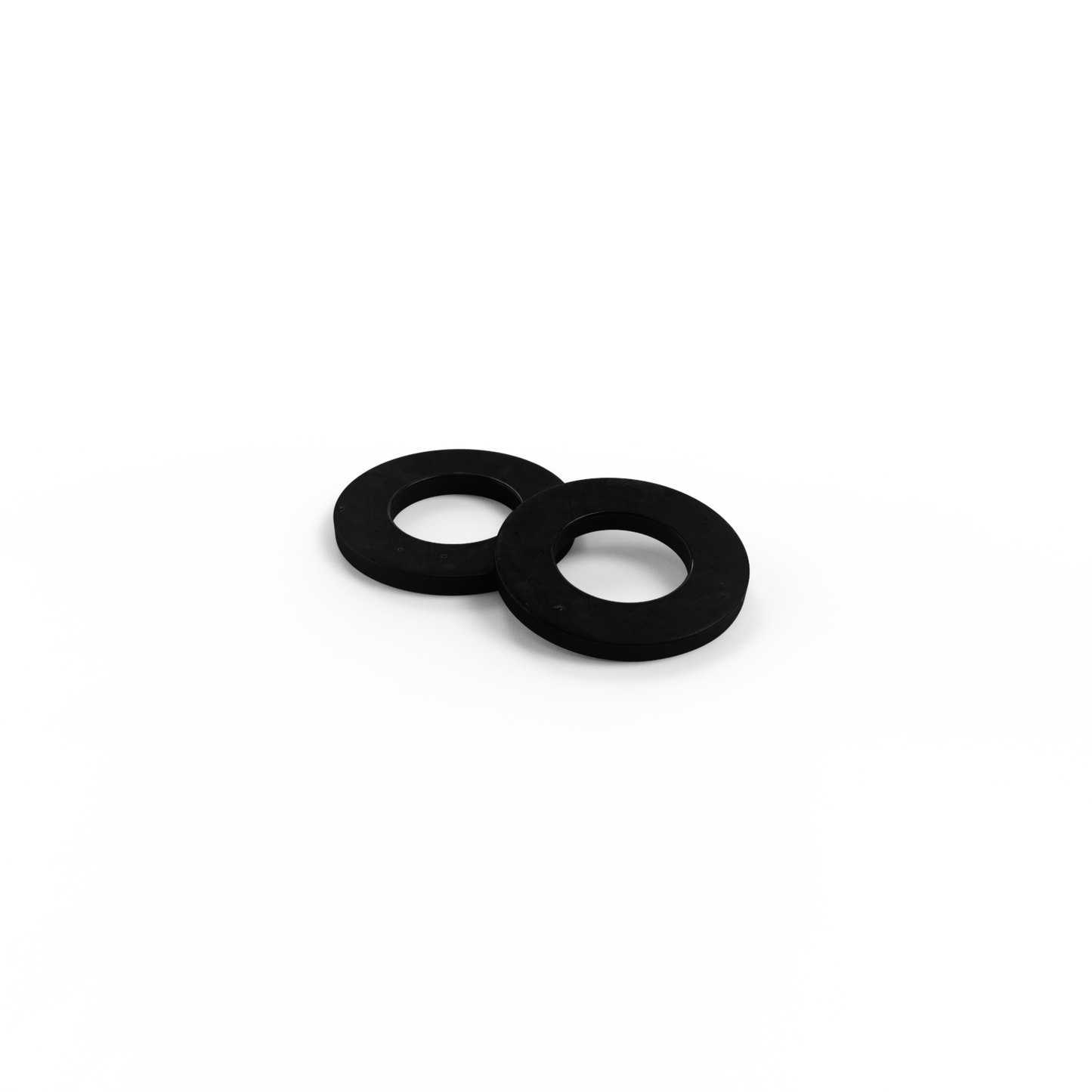 Zenith M10 Flat Round Washers - Hot Dipped Galvanised Black - 23.8mm