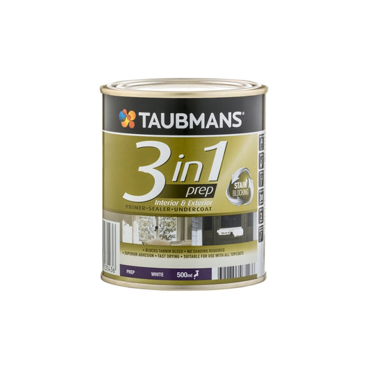 Taubmans 3 in 1 Primer Paint - 500ml