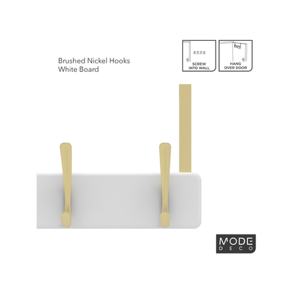Mode Over Door Hanger - 4 Hooks - 450 x 70mm
