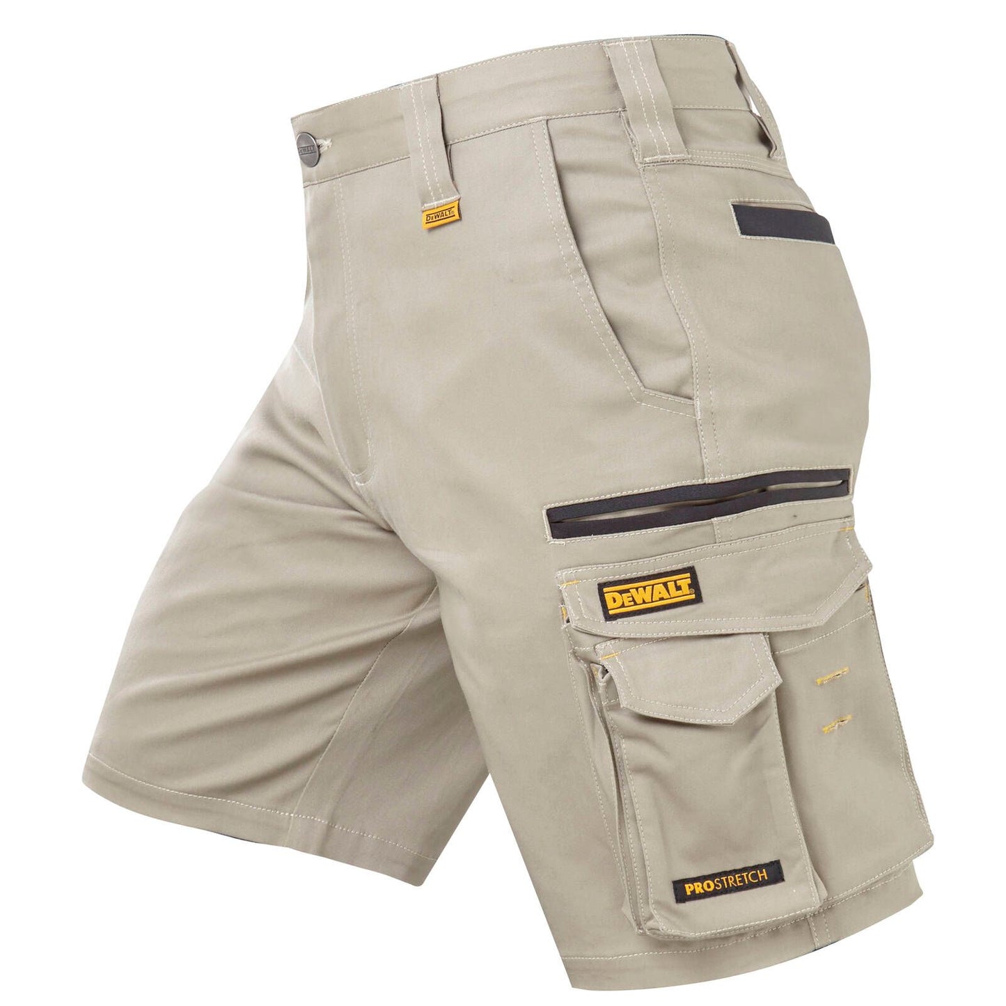 Dewalt Khaki Bennington Prostretch Shorts - Size 40