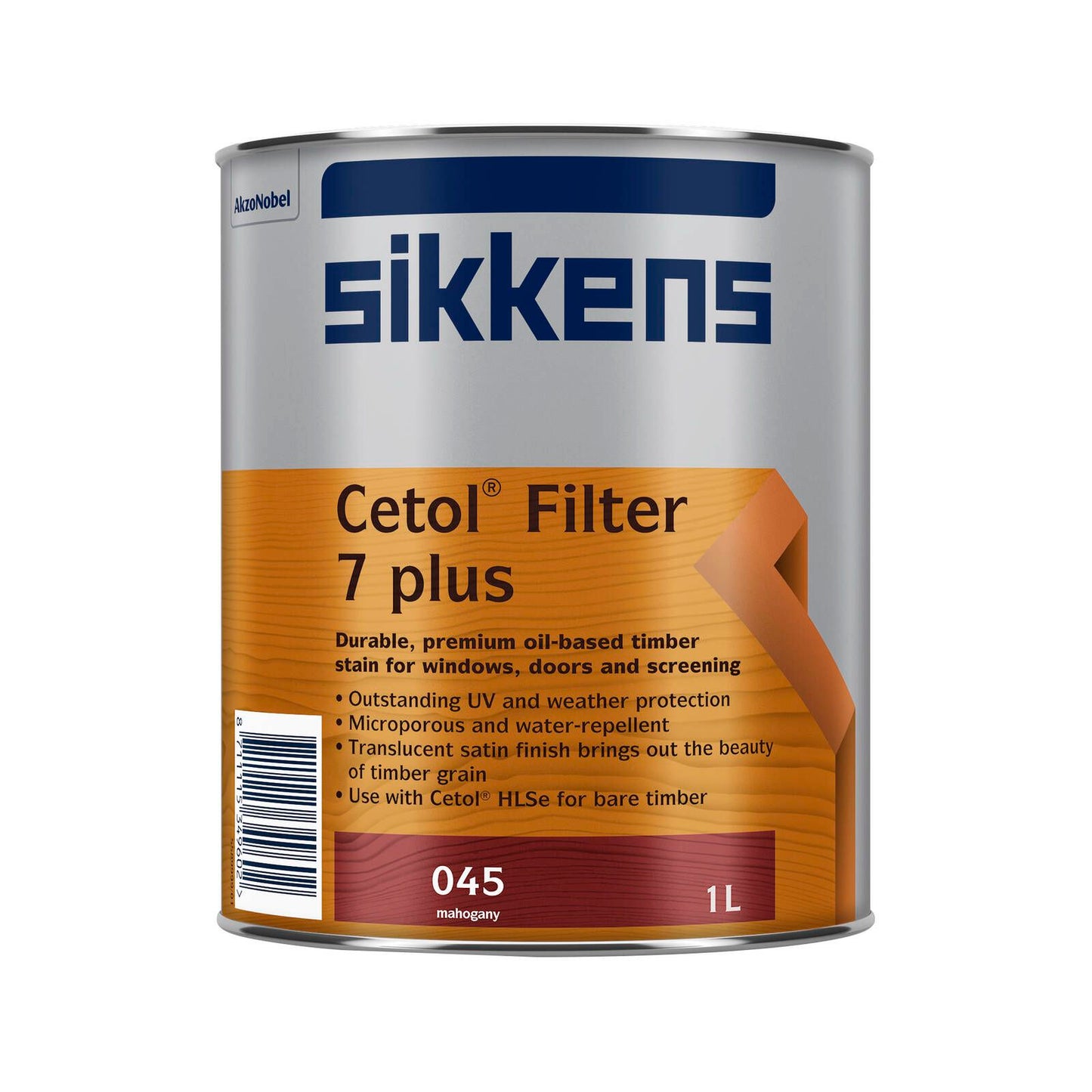 Sikkens Cetol Filter 7 Plus Mahogany - 1L
