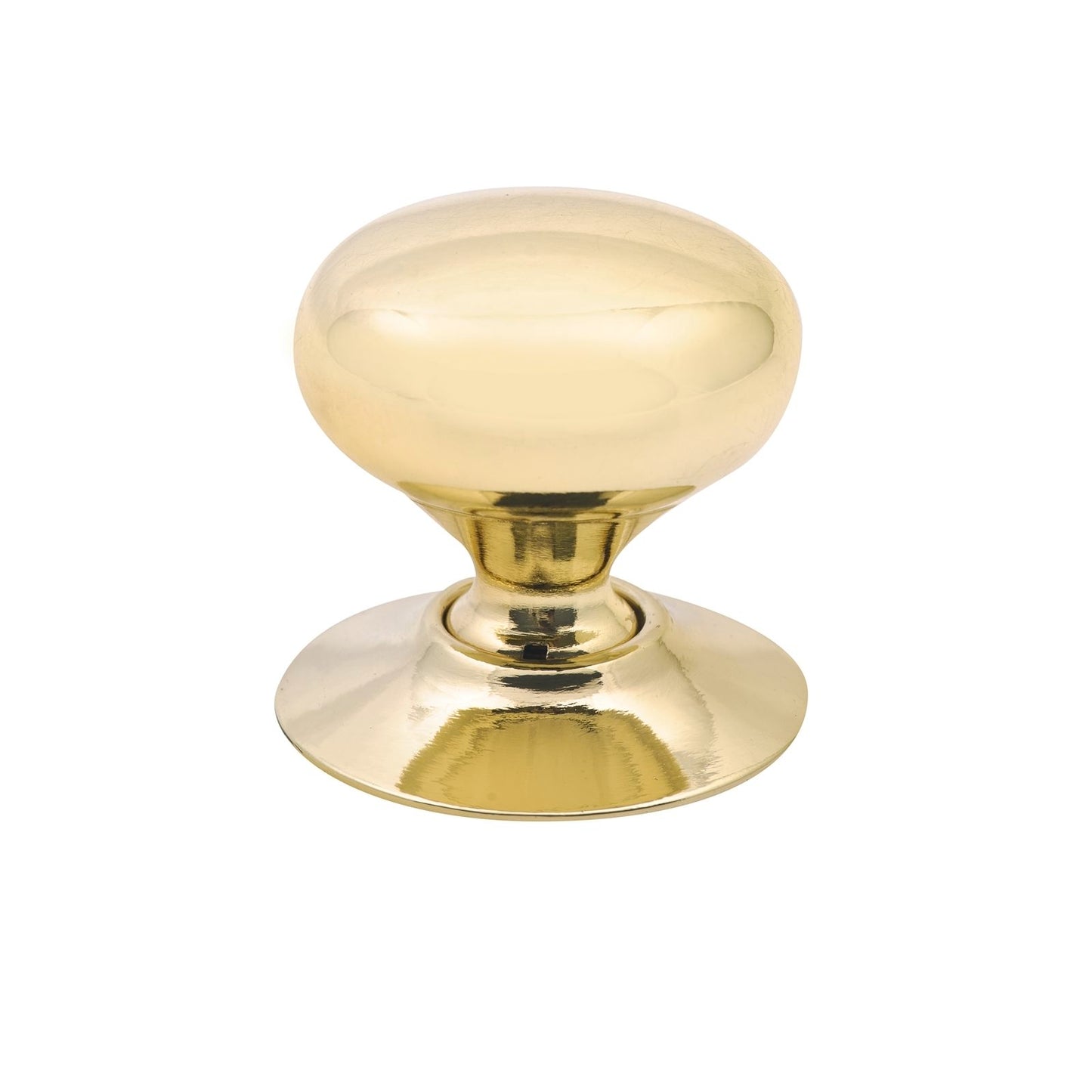 Prestige Mushroom Knob - 32mm - Polished Gold