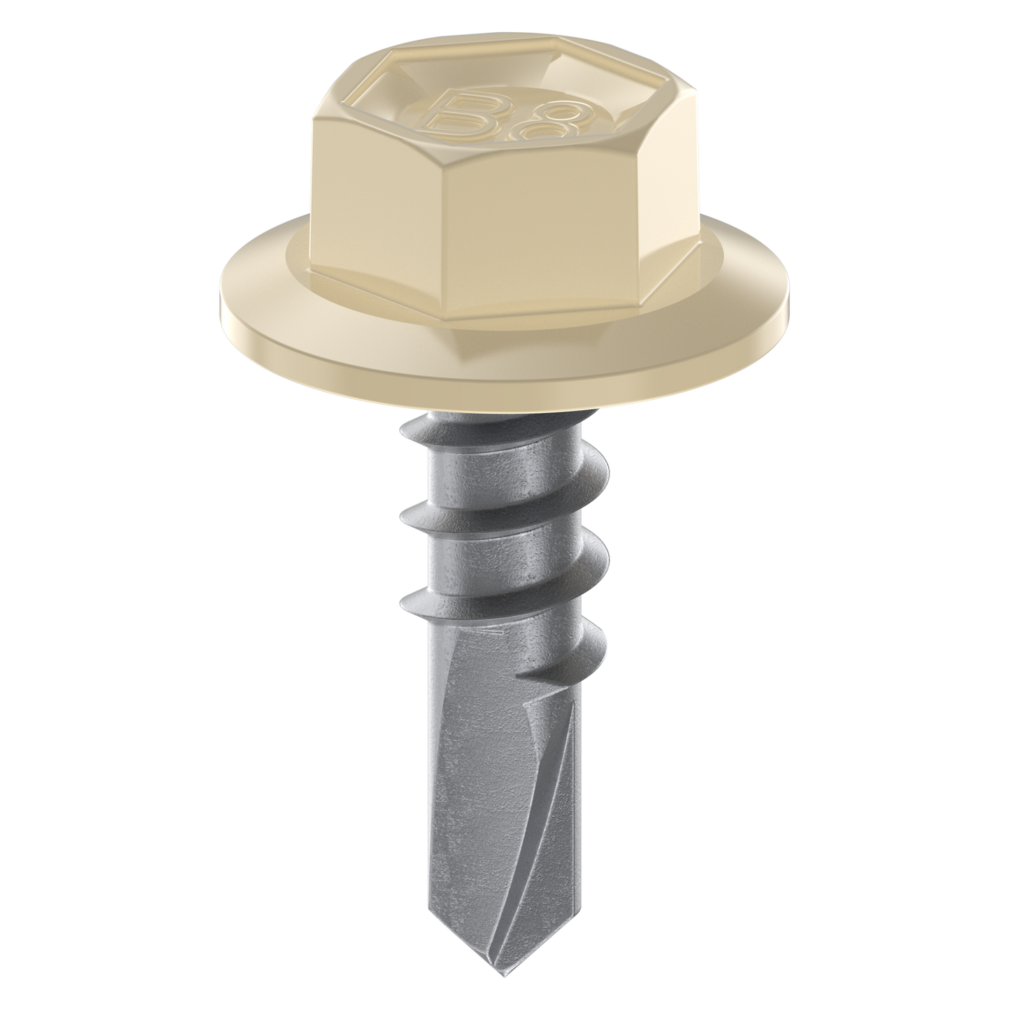 Bremick PA Metal Hex Screw - 10g x 16mm - 100 Pack