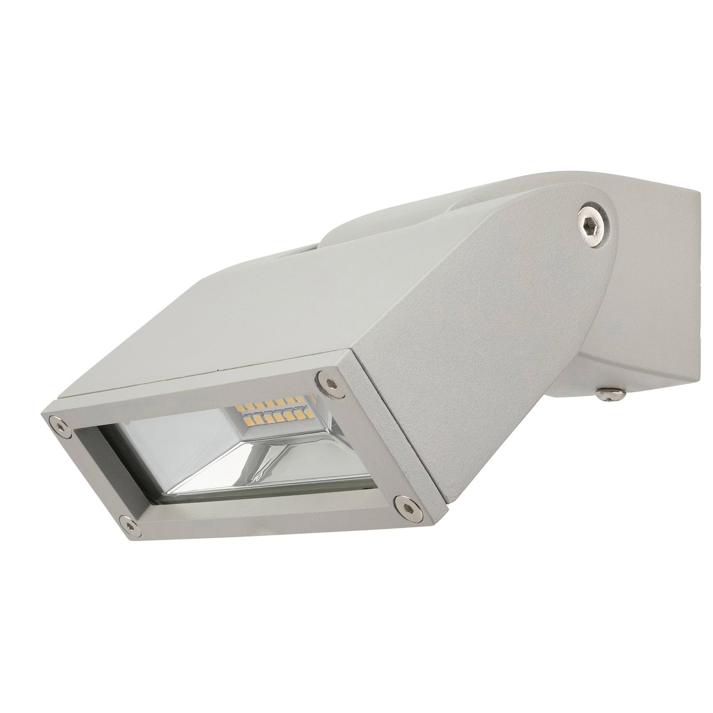 Brilliant Silver LED Nighthawk Flood Light - 12W - 750 Lumens