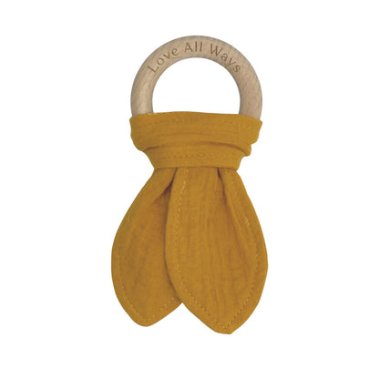 Love All Ways Organic Beechwood Teether Bronze - 1 pack