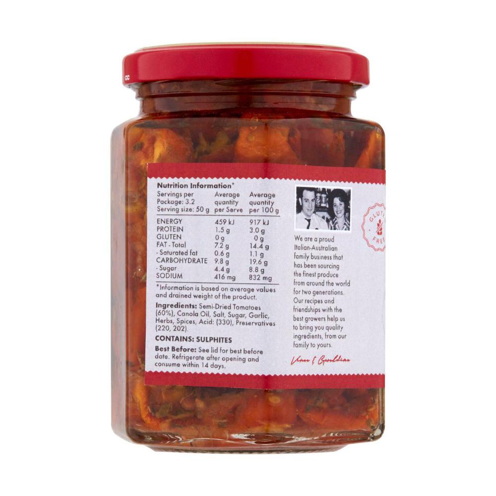 Sandhurst Semi Sundried Tomatoes - 270g