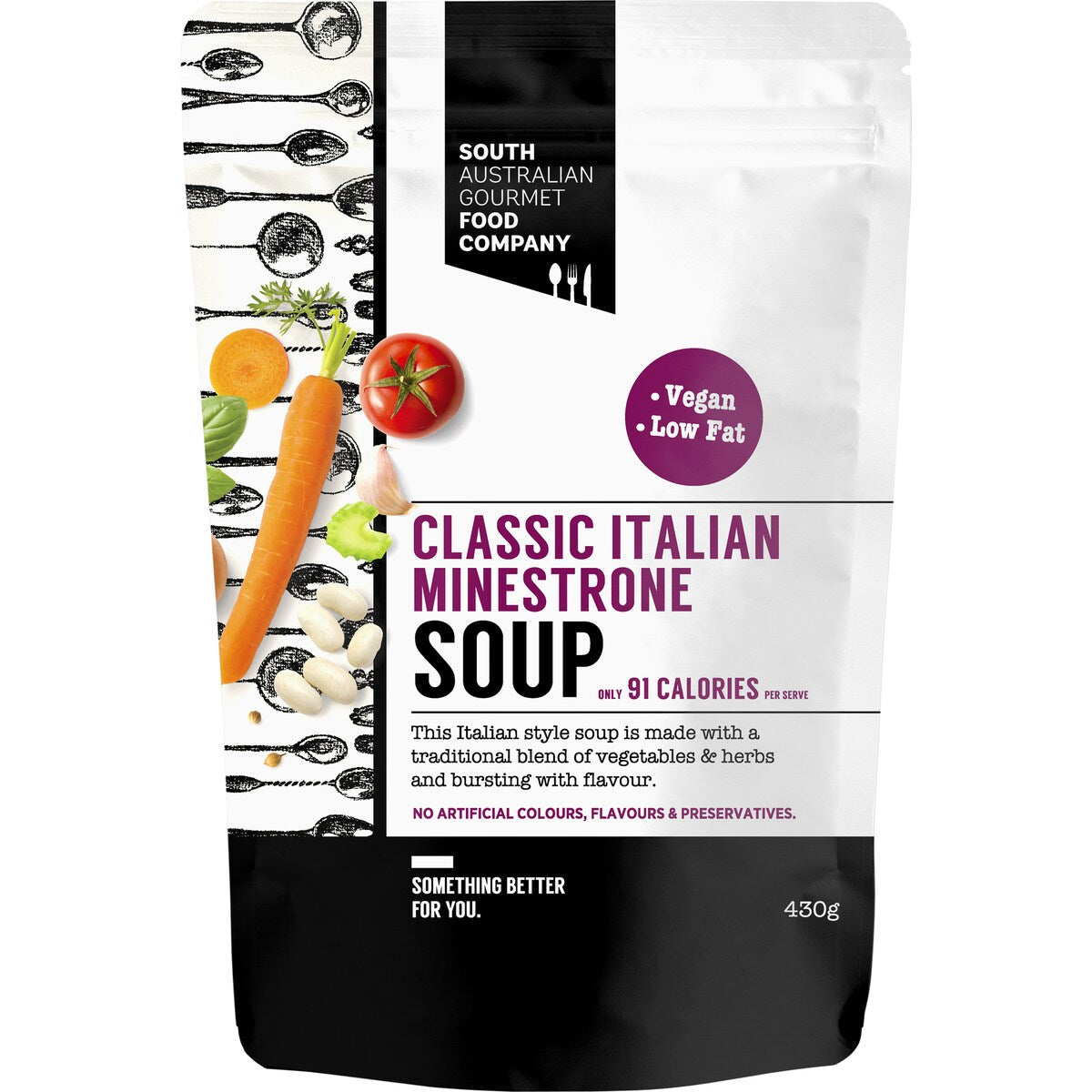 South Australian Gourmet Food Company Classic Italian Minestrone Soup 430g