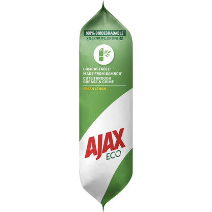 Ajax Antibacterial Disinfectant Cleaning Wipes Fresh Lemon 110 Pack