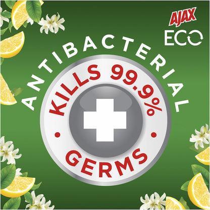 Ajax Antibacterial Disinfectant Cleaning Wipes Fresh Lemon 110 Pack